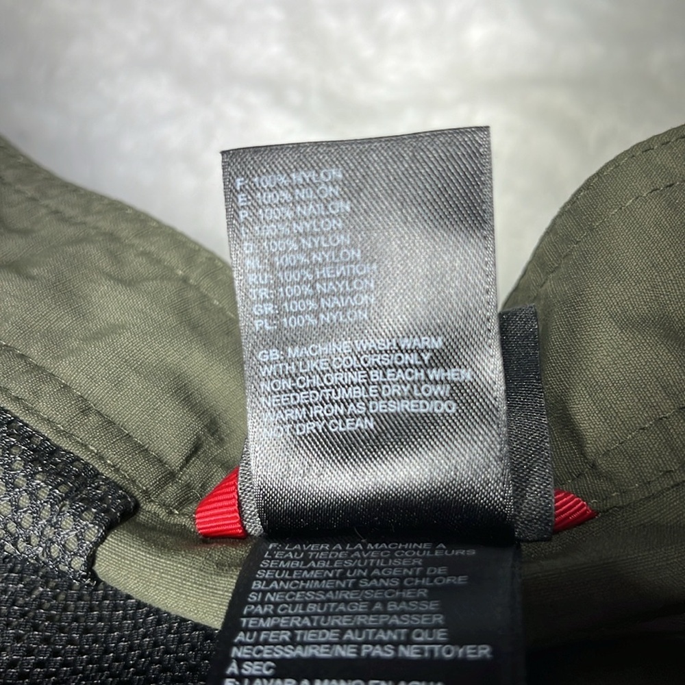 The North Face Nylon Cargo Shorts Olive Green Utility Hiking Outdoor - Picture 11 of 16